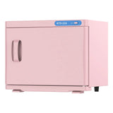 Pink 23L Hot Towel Warmer Cabinet with UV Sterilizer for Salon and Home Use - Extra Image