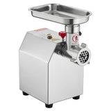 Commercial Electric Meat Grinder, Stainless Steel, 2.04 kg/Min, Sausage Stuffer - Low Angle