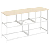 Black Chest of 5 Drawers Storage Cabinet Dresser Unit for Living Room or Bedroom - Low Angle