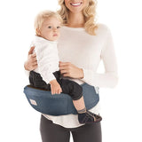 Adjustable Baby Carrier Waist Sling in Blue - Lightweight Hip Seat for 0-36 Months - Extra Image