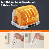 32L Black Countertop Steriliser Cabinet with Hot Air Drying Technology - Extra Image
