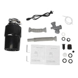 550W Food Waste Disposer with AU Plug, 4000RPM, Black, Stainless Steel for Kitchen - Extra Image