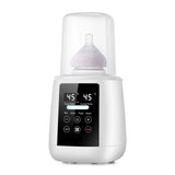 Baby Bottle Warmer Black with LCD Display, Timer, and Adjustable Temperature Control - 45-Degree Angle