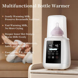 Baby Bottle Warmer Black with LCD Display, Timer, and Adjustable Temperature Control - Extra Image