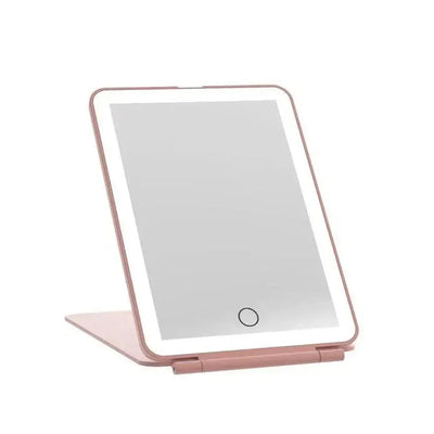 LED Travel Makeup Mirror 3 Light Modes USB