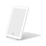 LED Travel Makeup Mirror 3 Light Modes USB - Side View