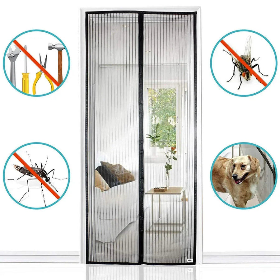 Magnetic Mosquito Net Door Screen 120x210cm, image 4
