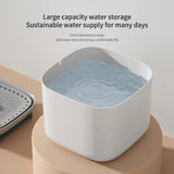 3L Cat Water Fountain Large Filter USB - Front View