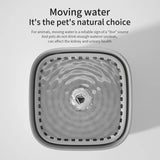 3L Cat Water Fountain Large Filter USB - Side View