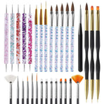 31Pcs Nail Art Brushes and Dotting Tools