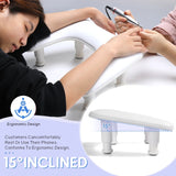Adjustable Nail Art Hand Pillow Stand - Side View