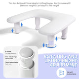 Adjustable Nail Art Hand Pillow Stand - Top-Down View