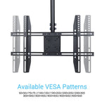 Adjustable Ceiling TV Mount for 26-65" LCD LED, LED Lights