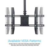 Adjustable Ceiling TV Mount for 26-65