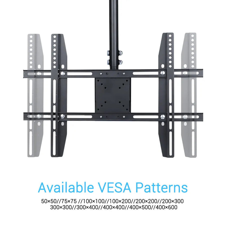 Adjustable Ceiling TV Mount for 26-65" LCD LED, LED Lights