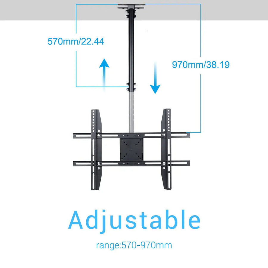 Adjustable Ceiling TV Mount for 26-65" LCD LED, image 4