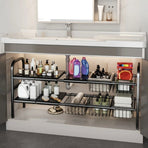 Expandable Under Sink Organizer Set 8 Panel