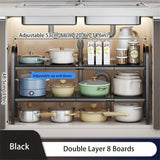 Expandable Under Sink Organizer Set 8 Panel - Front View