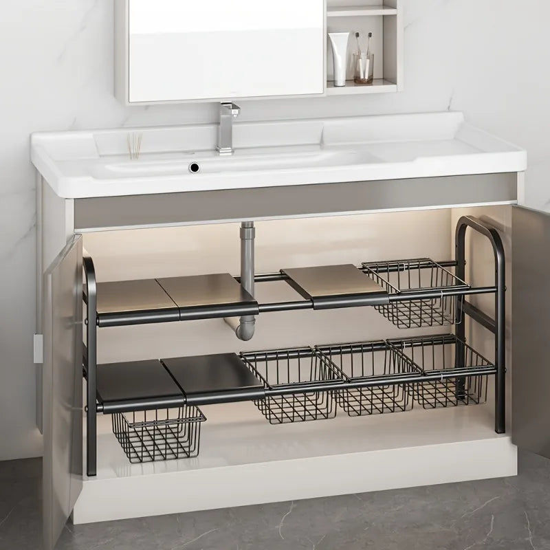 Expandable Under Sink Organizer Set 8 Panel