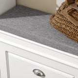 Modern Tilt-Out Shoe Organizer with Cushioned Top