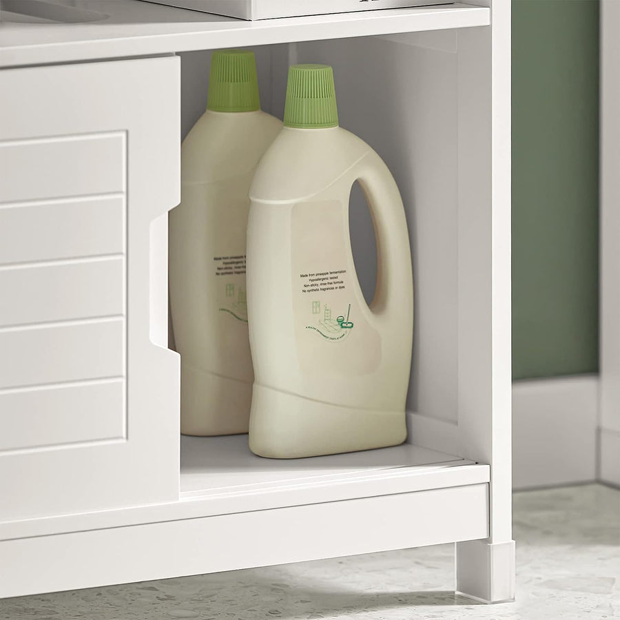 Vanity Unit Bathroom Furniture, White, image 6