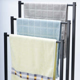 3 Tier Metal Towel Rack Freestanding Bathroom Organizer Rail - Extra Image