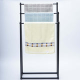 3 Tier Metal Towel Rack Freestanding Bathroom Organizer Rail - Extra Image