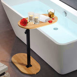 Sofa Side End Table 8.66W 14.17L Laptop Bed Desk - Top-Down View