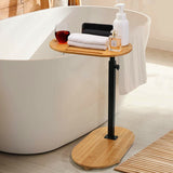 Sofa Side End Table 8.66W 14.17L Laptop Bed Desk - 45-Degree Angle