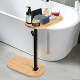 Sofa Side End Table 8.66W 14.17L Laptop Bed Desk - Low Angle
