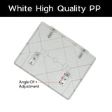 Adjustable Foldable Laptop Table Tray Steel MDF