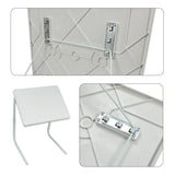Adjustable Foldable Laptop Table Tray Steel MDF - Extra Image