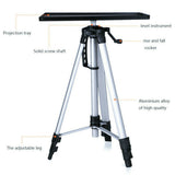 Adjustable Aluminium Laptop Projector Tripod Stand 52-140cm - Top-Down View