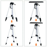 Adjustable Aluminium Laptop Projector Tripod Stand 52-140cm - Low Angle