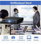 Adjustable Tripod Stand for Projector & Laptop 22-55 Portable - Front View