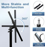 Adjustable Tripod Stand for Projector & Laptop 22-55 Portable - Close-Up Angle