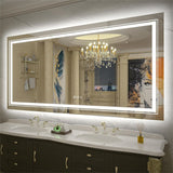 500x700mm LED Bathroom Mirror Anti-Fog Illuminated Shatterproof