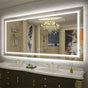 500x700mm LED Bathroom Mirror Anti-Fog Illuminated Shatterproof