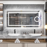 600x800mm LED Bathroom Mirror Anti-fog Illuminated Shatterproof