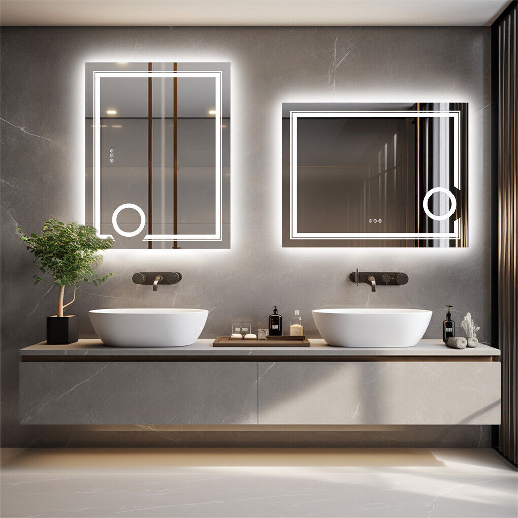 1510x780mm LED Bathroom Mirror Anti-fog Illuminated