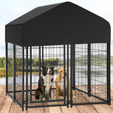 Extra Large Welded Wire Dog Kennel Outdoor Heavy Duty Crate Cage