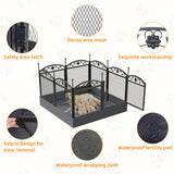 HeavyDuty Metal Dog Playpen w/ Waterproof Border - Extra Image