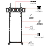TV Stand Base Mount Bracket Swivel for 32-65 LED LCD Screen - Side View