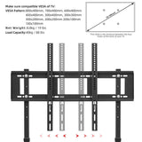 TV Stand Base Mount Bracket Swivel for 32-100 LED LCD - Front View