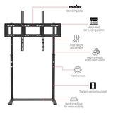 TV Stand Base Mount Bracket Swivel for 32-100 LED LCD
