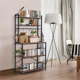 5-Tier Baker's Rack Microwave Stand Storage Shelf 84.5cm - Top-Down View