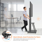 32-100 Heavy Duty TV Wall Mount with Shelf & Wheels - Extra Image