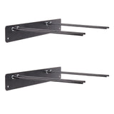 Wall Mounted Tool Rack Heavy Duty Garage Organizer - Close-Up Angle