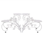 Set of 2 Plant Stand Wedding Garden Flower Shelf Rack