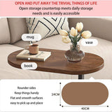 Modern Coffee Side End Table Desk Bedside Sofa Tea Tables Wooden Metal - 45-Degree Angle